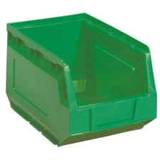 Manutan műanyag doboz 12,5 x 14,5 x 24 cm, zöld kerti tárolás