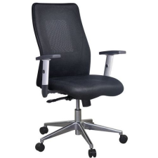 Manutan Penelope Alu irodai szék, fekete forgószék