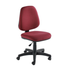 Manutan Single irodai szék, vörös% forgószék