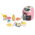 Manyuk Toys Air fryer hang- és fényhatásokkal, kiegészítőkkel - rózsaszín