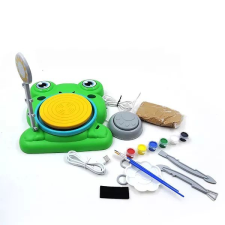 Manyuk Toys Béka alakú kerámiakészítő szett kreatív és készségfejlesztő