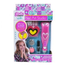 Manyuk Toys Csillámos körömstúdió lehúzható körömdekorral (MBK-356) (MBK-356) szépségszalon