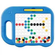 Manyuk Toys Elefánt alakú mágneses képkirakó - kék kreatív és készségfejlesztő