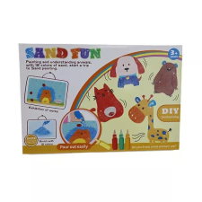 Manyuk Toys Homokfestő készlet - Állatok kreatív és készségfejlesztő