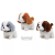 Manyuk Toys Interaktív kutyus hordozóban, 17 cm - többféle