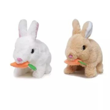 Manyuk Toys Interaktív nyuszi hordozóban, 17 cm - többféle plüssfigura