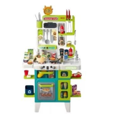 Manyuk Toys Játékkonyha szett kiegészítőkkel – zöld konyhakészlet