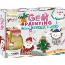 Manyuk Toys Kulcstartó és medál készítő szett - Mikulás kreatív és készségfejlesztő