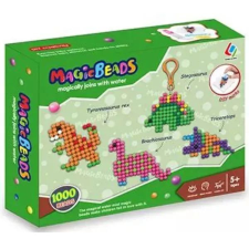 Manyuk Toys Kulcstartó készítő szett dinoszaurusz mintákkal kreatív és készségfejlesztő