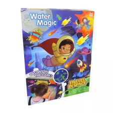 Manyuk Toys Maszatmentes rajzszőnyeg világűr mintákkal - 100 x 70 cm kreatív és készségfejlesztő