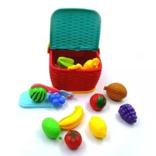 Manyuk Toys Piknikkorsár szeletelhető gyümölcsökkel konyhakészlet