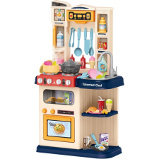 Manyuk Toys Szuperséf kiskonyhája működő vízcsappal és hangokkal - 76 cm konyhakészlet