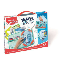 MAPED Állati Móka - Mágneses letörölhető kreatív készlet - Maped Travel Board kreatív és készségfejlesztő