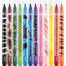 MAPED Color’ Peps Animals Filctoll készlet - Vegyes színek (12 db / csomag) (IMA845403) filctoll, marker