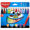 MAPED Color'Peps Maxi 1-5 mm Filctoll készlet -12 szín (846020)