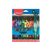 MAPED Color Peps Monster Háromszögletű színes ceruza készlet (24 db/csomag) színes ceruza