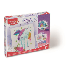 MAPED CREATIV Akvarell festőkészlet, MAPED CREATIV, "Aqua Art", unikornis kreatív és készségfejlesztő
