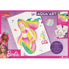MAPED CREATIV Barbie színező készlet akvarell ceruzával - Maxi szett kreatív és készségfejlesztő