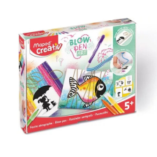 Maped Creativ fújós filctoll készlet - Blow Pen Art kreatív és készségfejlesztő