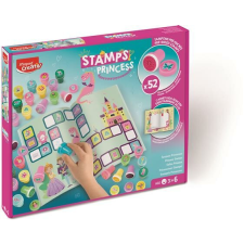 MAPED CREATIV Nyomdázó készlet, foglalkoztató füzettel, MAPED CREATIV &quot;Stamps&quot;, hercegnő kreatív és készségfejlesztő