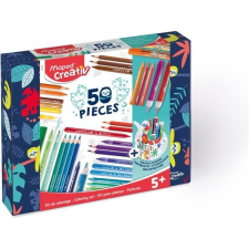 MAPED CREATIV Színezőkészlet, írószertartóval, MAPED CREATIV, 50 darabos írószertartó