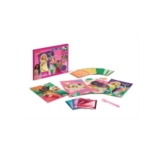 MAPED Creeatív Barbie Foil'Art Fóliás képkészítő készlet kreatív és készségfejlesztő