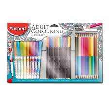  MAPED Felnőtt színezőkészlet, MAPED, 33 darabos színes ceruza