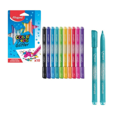  MAPED FILCTOLL GLITTER 10SZÍN IMA847110 1CS filctoll, marker