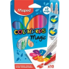 MAPED Filctoll készlet, 3,6 mm, MAPED "Color`Peps Magic", 8+2 különböző szín