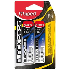 MAPED Grafitbél, 0,5 mm, HB, 12 szálas, MAPED "Black Peps" tollbetét