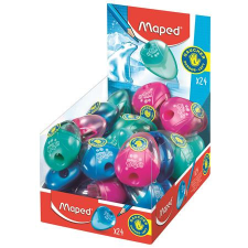 MAPED Hegyező display, egylyukú, tartályos, balkezes, MAPED "I-Gloo", vegyes színek hegyező