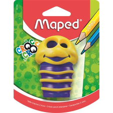 MAPED Hegyező, kétlyukú, tartályos, MAPED Croc Croc, kukac, vegyes színek hegyező
