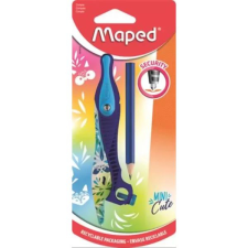 MAPED : Mini Cute körző, ceruzával és adapterrel - kék körző