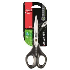 MAPED Olló, irodai, 17 cm, MAPED "Advanced Green" olló