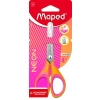 MAPED Olló, iskolai, 13 cm, MAPED  Soft Neon , vegyes színek