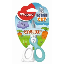 MAPED Olló, óvodai, 12 cm, műanyag él, MAPED "Kidi Cut" olló