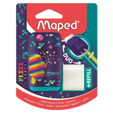 MAPED Pixel Party Connect Kétlyukú Hegyező és radír hegyező