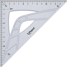 MAPED "Geometric" háromszög vonalzó, 45°, 21cm (IMA242421) vonalzó