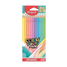 MAPED Színes ceruza készlet 12 db-os háromszög - Pasztell színes ceruza