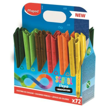 MAPED Színes ceruza készlet, ceruzatartó, háromszögletű, MAPED Color`Peps INFINITY, 72 különböző szín (IMA861605) színes ceruza