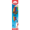 MAPED Színes ceruza készlet, háromszögletű, MAPED "Color'Peps", 6 különböző szín