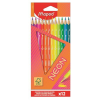 MAPED Színes ceruza készlet, háromszögletű, MAPED "Neon", 12 különböző szín