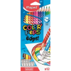 MAPED Színes ceruza készlet, háromszögletű, radírozható, MAPED  Color Peps Oops , 12 különböző szín
