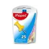 MAPED Színes térképtű, 10 mm, 25 db/doboz