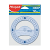 MAPED Szögmérő, műanyag, 360°, MAPED "Graphic"