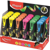 MAPED Szövegkiemelő display, 1-5 mm, MAPED  Fluo Peps Flex , vegyes színek