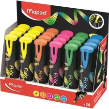MAPED Szövegkiemelő display, 1-5 mm, MAPED Fluo Peps Flex , vegyes színek filctoll, marker