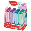 MAPED Szövegkiemelő display, 1-5 mm, MAPED "Glitter Fluo Peps", vegyes pasztell színek