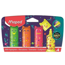 MAPED Szövegkiemelő készlet 4 db-os - Pixel Party Mini filctoll, marker