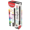 MAPED Tűfilc, 0,4 mm, MAPED "Graph'Peps", fekete